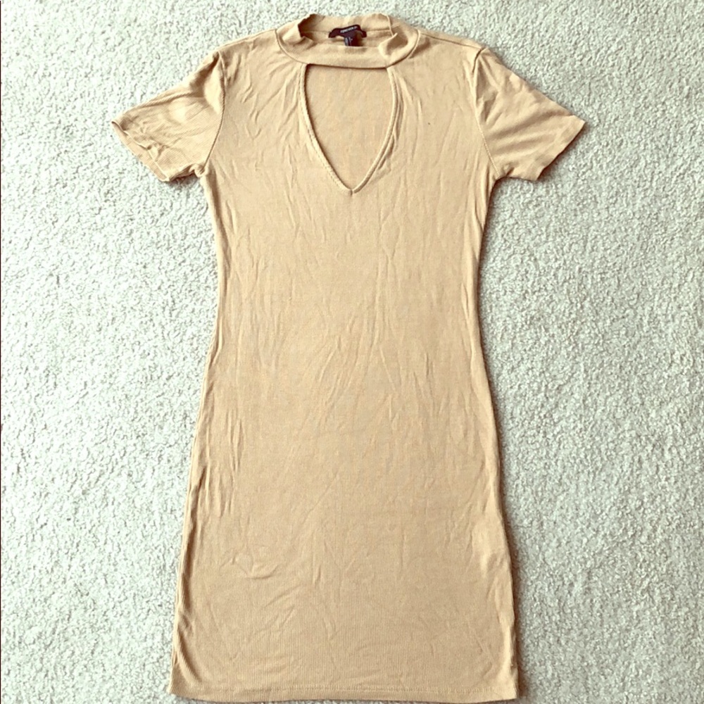 Tan dress